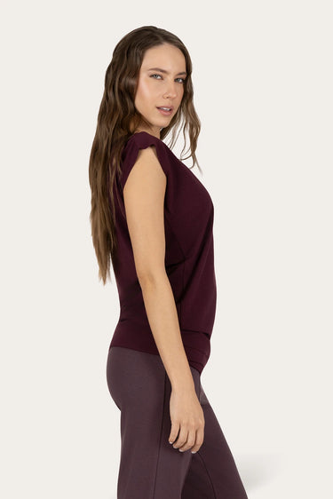 Asana Yoga Tee - Fig