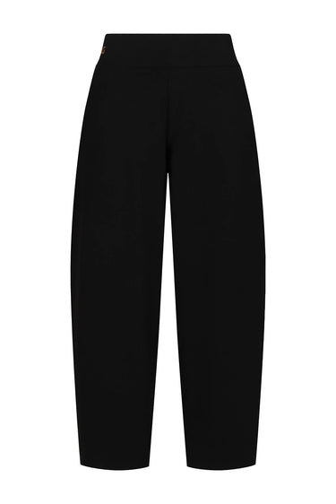 Dhara Barrel Yoga Pants – Onyx Black