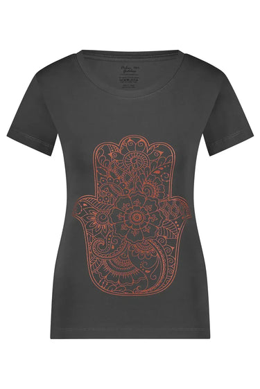 Hamsa Core Yoga Tee - Ash