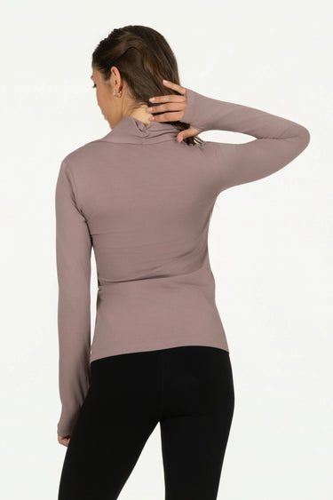 Ishtar Longsleeve Yoga Top - Fireclay