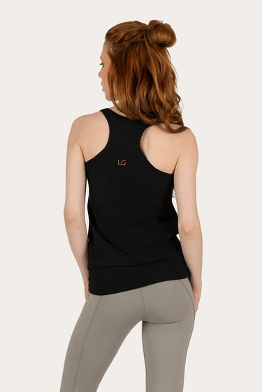 Kami Yoga Tank - Onyx Black