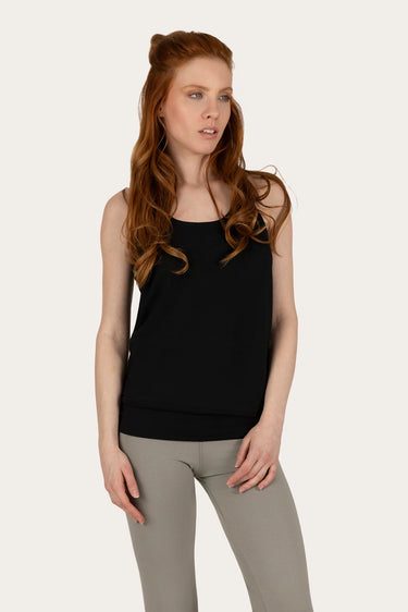 Kami Yoga Tank - Onyx Black