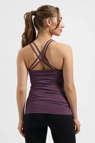 Lyrais Yoga Tank - Berry