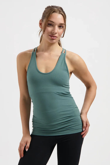 Lyrais Yoga Tank - Forest