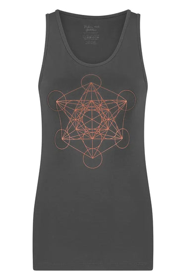 Metatron Core Yoga Tank - Ash