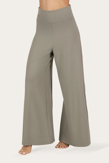 Nyx Wijde Yoga Broek - Smokey Quartz