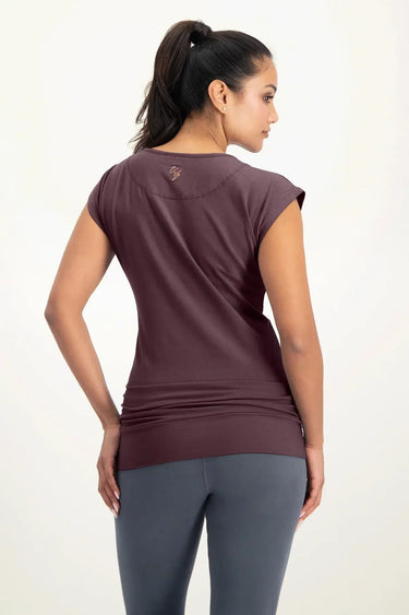 Asana Yoga Tee - Berry