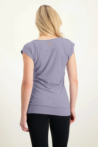 Asana Yoga Tee - Lilac