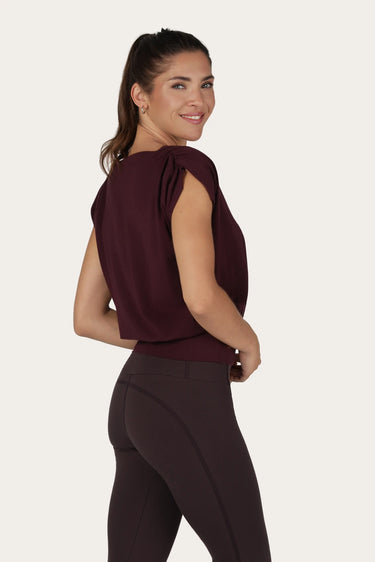 Caela Yoga Top - Fig