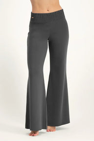 Flow Wijde Yoga Broek - Ash