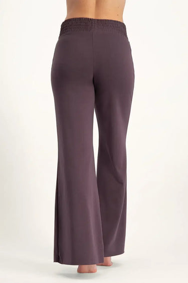 Flow Wijde Yoga Broek - Berry
