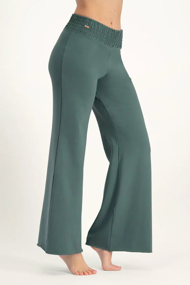 Flow Weite Yoga-Hose - Forest