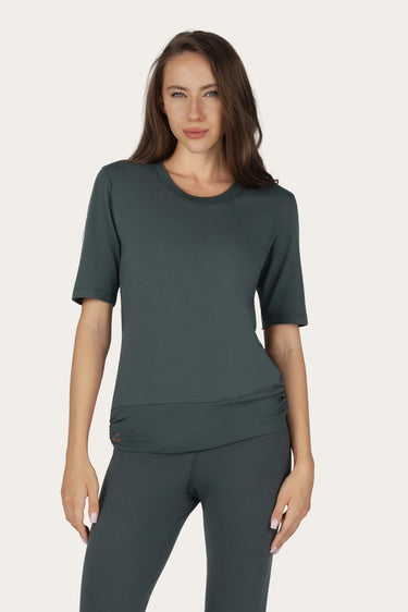 Kami Yoga Tee - Pinyon