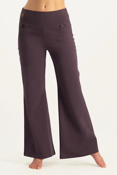 Maeve Wijde Yoga Broek  - Berry