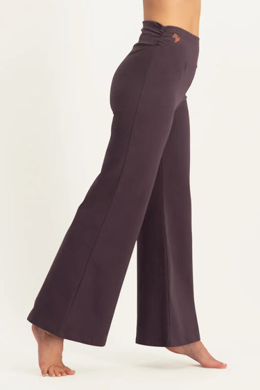 Maeve Wijde Yoga Broek  - Berry