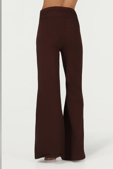 Maeve Wijde Yoga Broek - Cacao