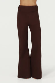 Maeve Wijde Yoga Broek - Cacao