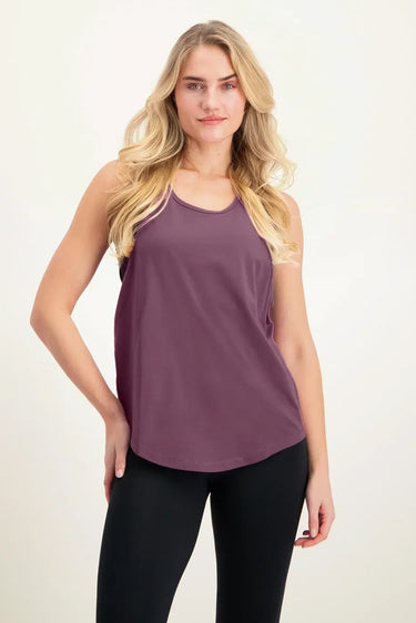 Maya Yoga Tank - Mauve