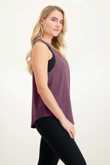 Maya Yoga Tank - Mauve