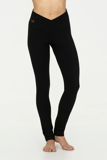 Sati High Waist Yoga Legging - Onyx Black